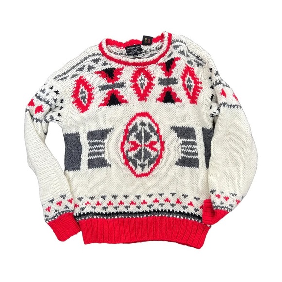 Patterned Oversized Knit - Picture 2 of 3